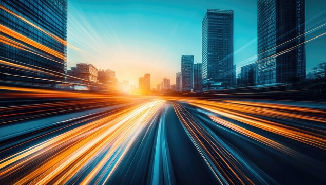 Blue background with white network connections, mesh, and dots in a vector style for a technology or digital concept banner.