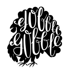 Creative Thanksgiving lettering 