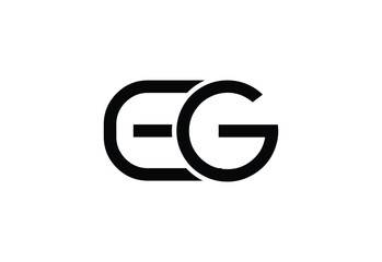 EG Minimalist and Clean Logo Design for Modern Brands.