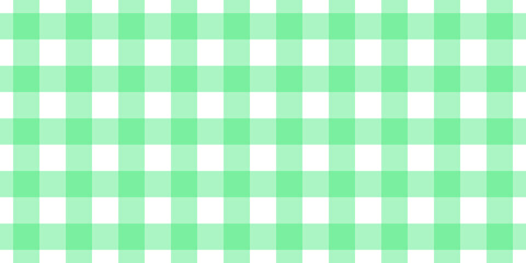 Aesthetic green plaid seamless pattern background illustration