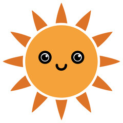 Sun, hand drawn design elements Stylized black and white sun symbol with concentric circles and radiating spokes Sun Design, Simple, Outline Sun icon in boho style. Sun logo character design.