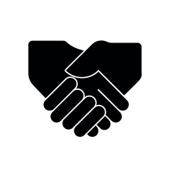 Friendship Icon. Shake Hand, Relationship. Connect, Deal. 