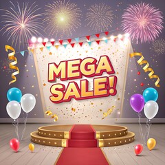 Festival Style Discount Poster