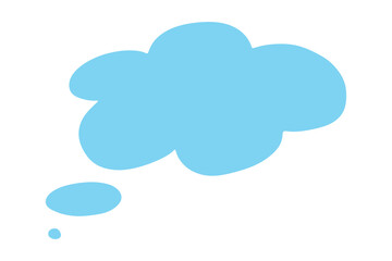 Hand drawn speech bubble Blank empty message box Textbox frame for banners, price tags, stickers, design