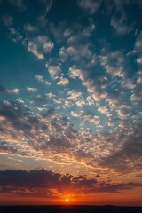 Fototapeta premium sunset over the sea