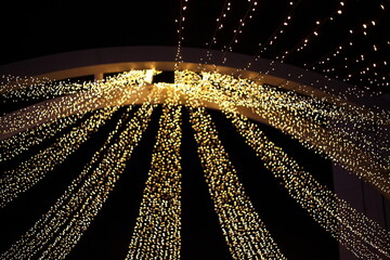 クリスマスのイルミネーション