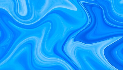 Abstract swirling blue marble pattern