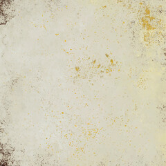 Abstract Textured Surface with Gold Splatter