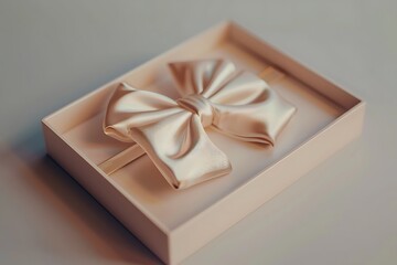 gift box with bow ribbon