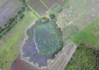 Top View Aerial Photograph