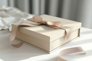 gift box with ribbon