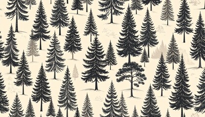 Obraz premium Minimalistic Nature-Inspired Patterns