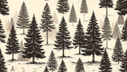 Fototapeta premium Minimalistic Nature-Inspired Patterns