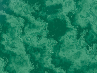 Swirling green marble texture with uneven patterns and light shades.