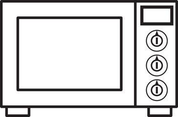 Microwave icon vector illustration