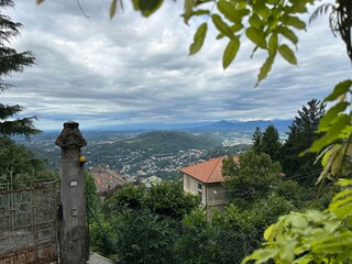 Lake Como from above travel