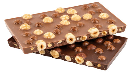 Isolated Chocolate Bars