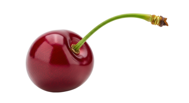 Isolated Single Cherry