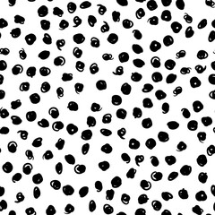 Abstract seamless black and white background