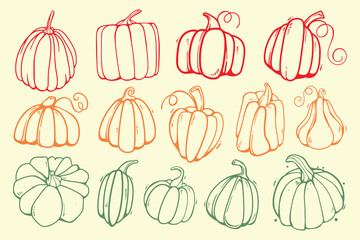 Halloween Pumpkins Spooky Harvest Art