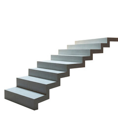 Fototapeta premium stairway with transparent background PNG and JPEG image