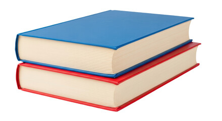 Isolated Stack of Two Books