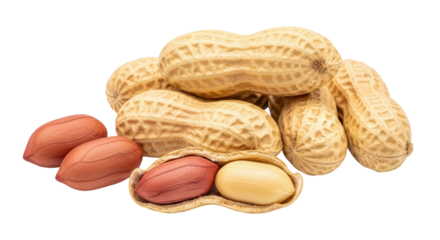 Isolated Peanuts