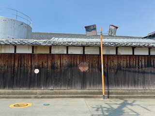 江井ヶ嶋酒造のレトロな風景
