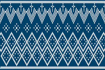 Geometric patterns, traditional Thai ethnic patterns for textiles.