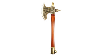 Isolated Decorative Battle Axe