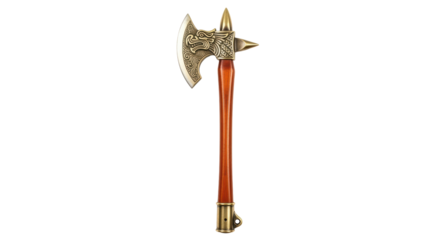 Isolated Decorative Battle Axe