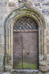 porte m&eacute;di&eacute;vale (Salers)