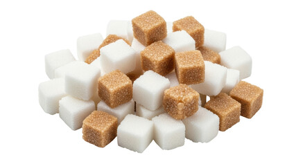Isolated Sugar Cubes