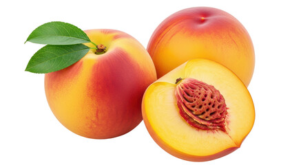 Isolated Peach