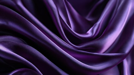 Obraz premium Purple satin fabric texture