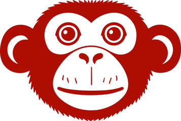 monkey face icon 