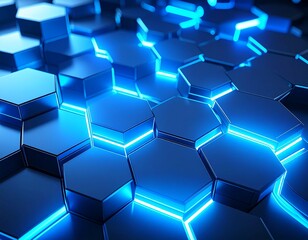 Cyber grid background