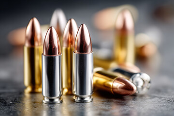 A Group of Bullets ,no logo, no text
