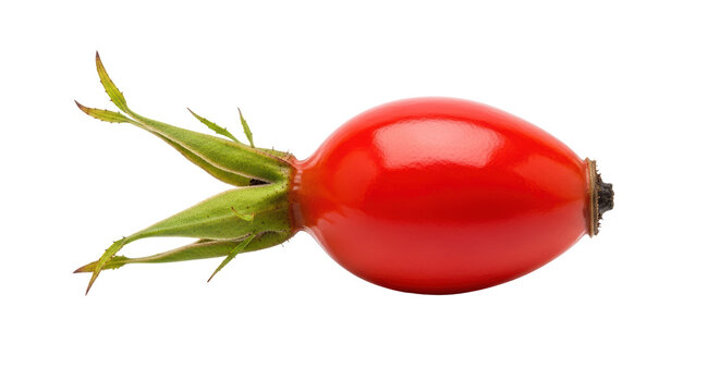 Isolated Rose Hip Fruit