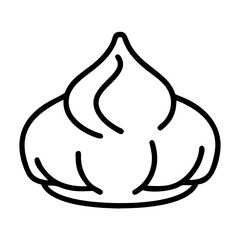 Bakery & Desserts meringue icon transparent background
