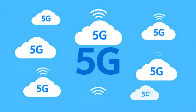 5G Network Cloud Connectivity. - Powered by Adobe