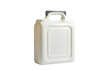 Plastic container jerry can isolated on transparent background