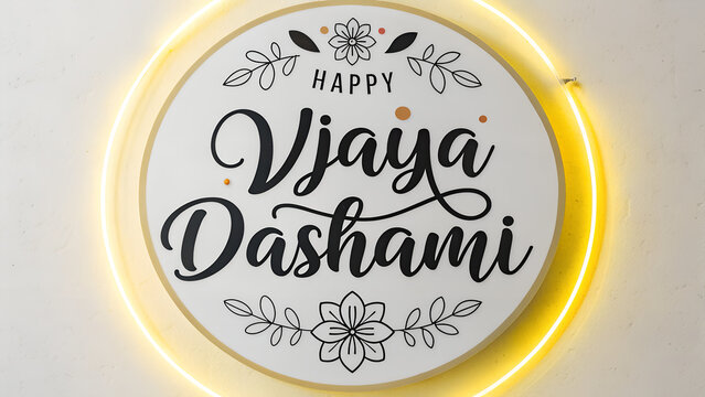 Happy vijaya dashami wishes greetings card images and vector graphic design celebration hindu festival india