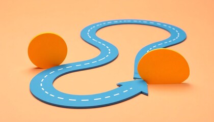Road Ahead, Orange Circles