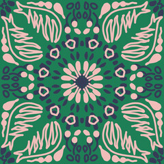 seamless pattern with flowers