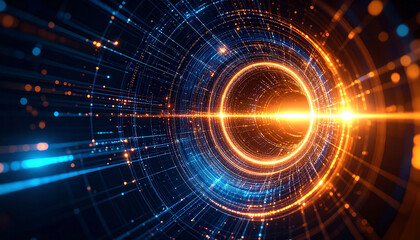 Obraz premium Quantum AI