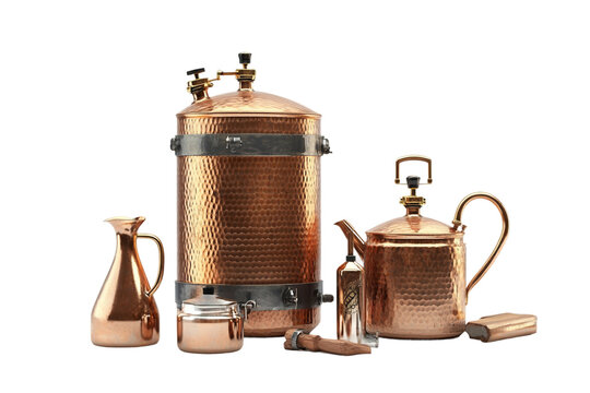 Craft brewing kit isolated on transparent background - Powered by Adobe