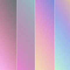 Obraz premium Gradient backgrounds (soft pastel, neon, metallic)