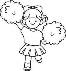 Cute Cheerleader