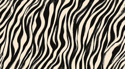 Animal Print Textures of Tiger, Zebra and Leopard Skins for Fashion and Textile Design background,generative ai